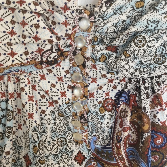 Derek Heart Paisley Sweetheart Tank Top - Picture 5 of 13